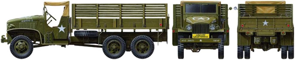 Tamiya Models US 2 1/2 Ton 6x6 Cargo Truck Model Kit