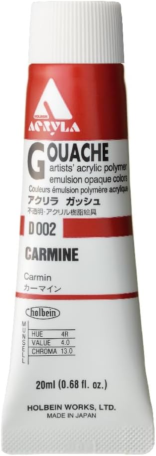 Holbein Acryla Gouache - Carmine
