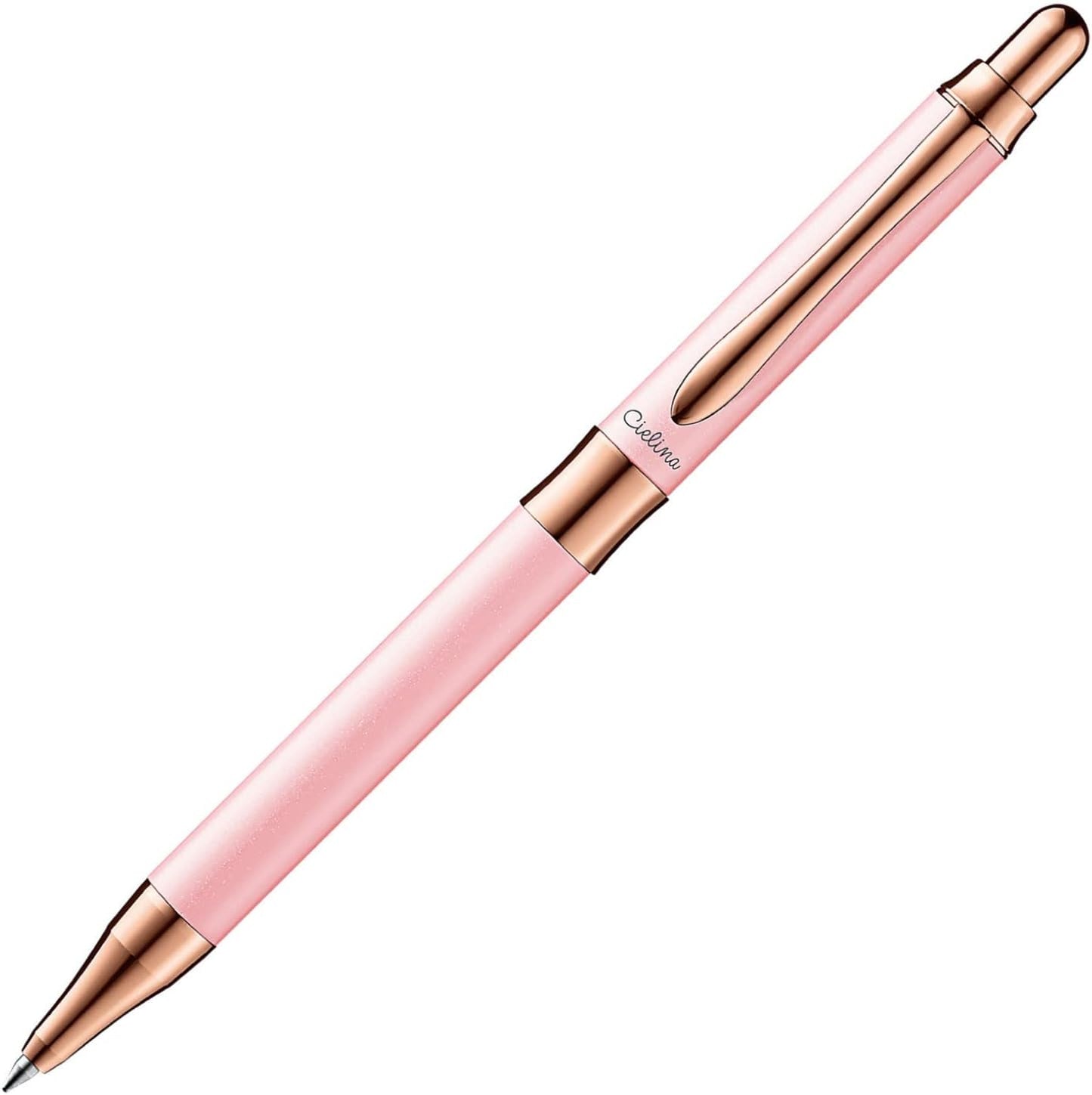 Pentel Vicuna EX Sieriina BX3005CP Oil-Based Ballpoint Pen, 0.02 inches (0.5 mm), Pink Shaft, Product Size: 0.5 x 0.4 x 5.4 inches (13 x 11 x 137 mm), 0.02 oz (0.5 mm), 1.0 oz (28