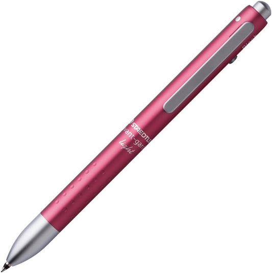 Staedtler Multi Function Avant Grade Light Carmine, Red Ink Ballpoint Pen Plus 0.5mm Mechanical Pencil (927AGL-CM)