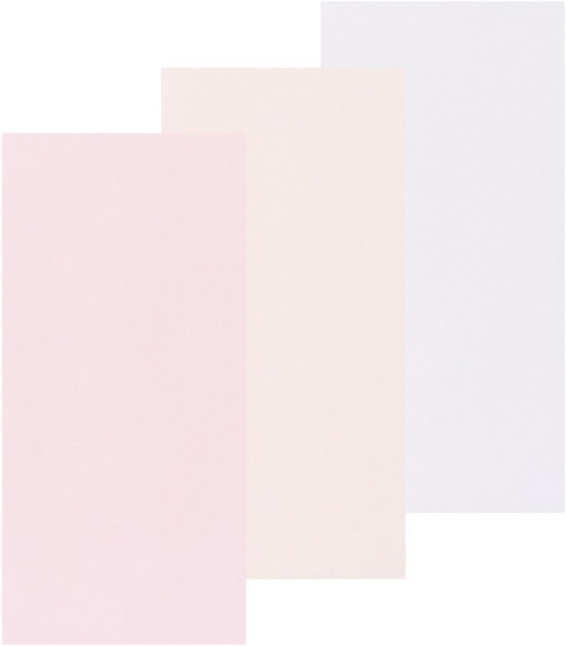 Midori 20484006 Vertical Openwork Washi Envelope Pink Bouquet Pattern