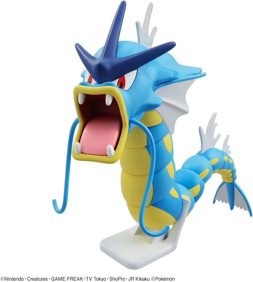 Pokemon Plastic Model Collection 52 Select Series Gyarados Color Coded Plastic Model