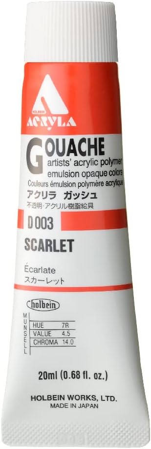 Holbein Acryla Gouache - Scarlet