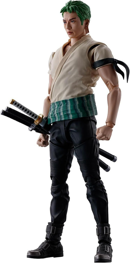 TAMASHII NATIONS - A Netflix Series: One Piece - Roronoa Zoro, Bandai Spirits S.H.Figuarts Action Figure