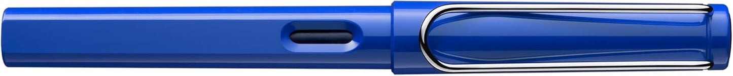 Lamy safari Fountain Pen - Elegant Design Cool Pens, Best Pens For Smooth Writing, Journaling, and Calligraphy - Blue Medium Point Pen