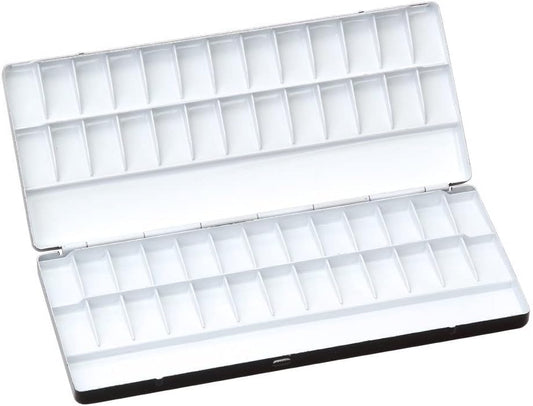 Holbein 210148 Aluminum Watercolor Palette No.70 52 Compartment