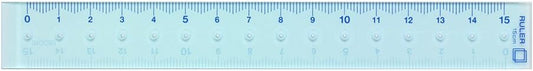 Designphil Metric Ruler 15cm Blue (42233006)