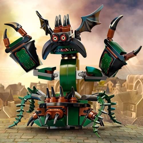 Lego Marvel Attack on New Asgard, Thor Buildable Toy 76207 with Hammer, Stormbreaker and Monster Figure, Love and Thunder Movie Set
