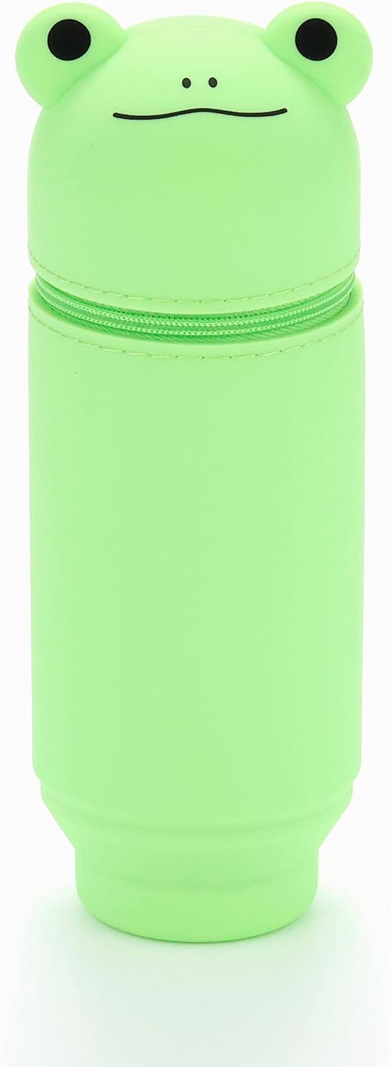 Lihit Lab A7714-13 Pencil Case, Big Frog