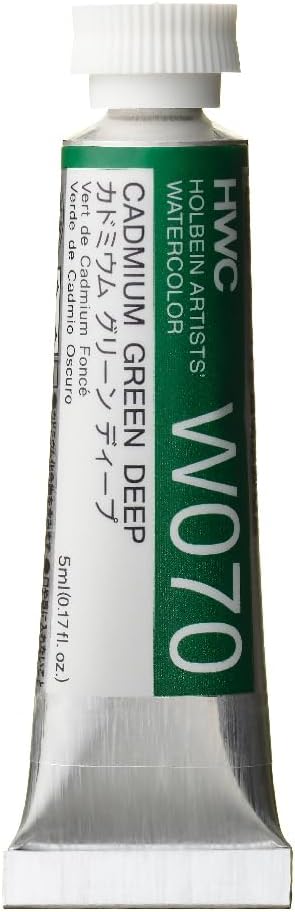 Holbein Artists Watercolor - Cadmium Green Deep 5ml