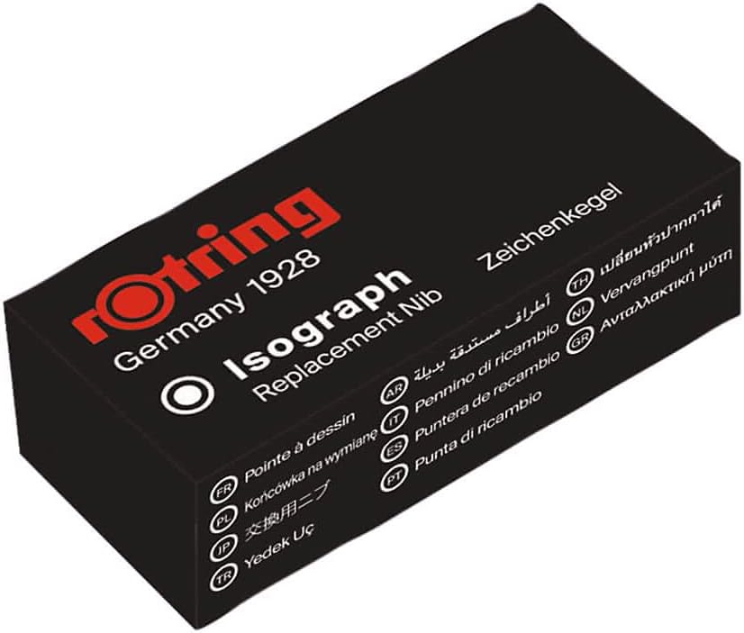 rOtring Isograph Technical Drawing Pen, Replacement Nibs, 2 mm