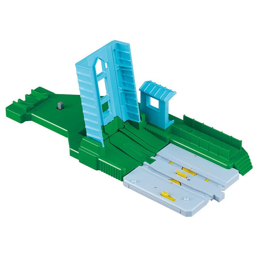 Takara Tomy (Plarail) J-32 Action Town: Large Swing Bridge Train Toy (For ages 3 and up)