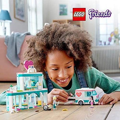 LEGO 41394 Friends Heartlake City Hospital Playset with Emma and 2 Other Mini Dolls, for Girls and Boys 6