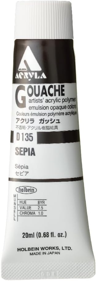 Holbein Acryla Gouache Sepia (A) 20ml