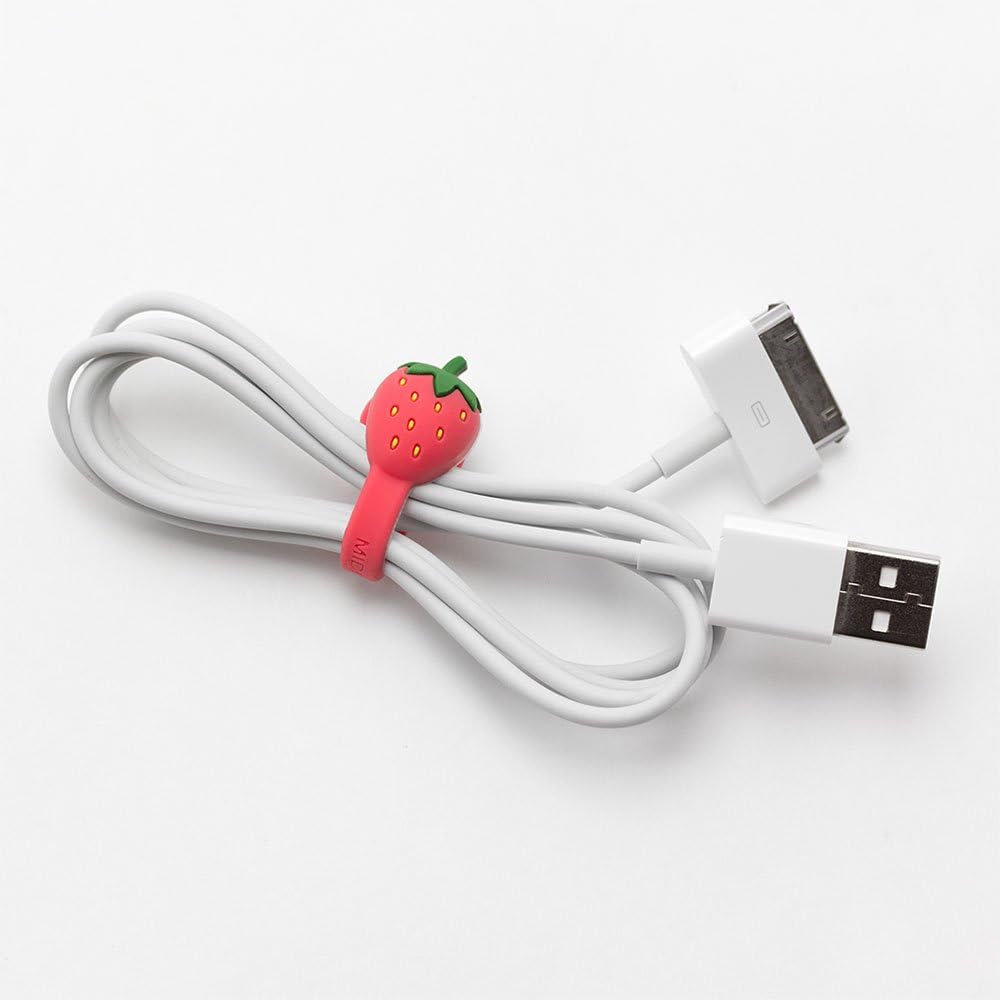 Midori Silicone Band, Pin-Clip Strawberry (43038006)