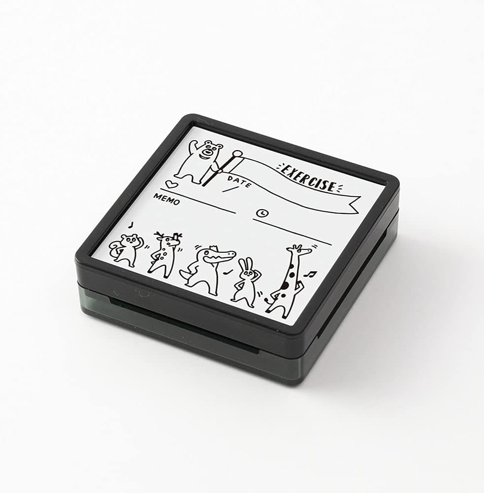 DESIGNPHIL 35424006 Midori Stamp Penetrating Stamp Movement Pattern