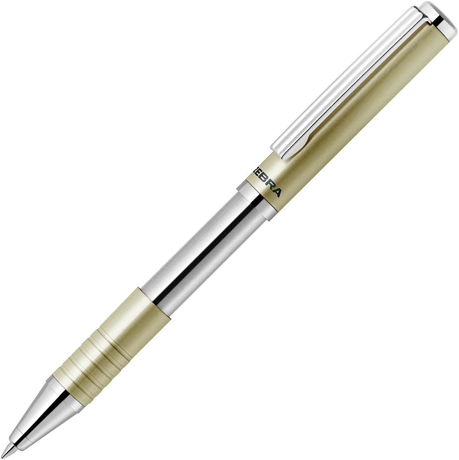 ZEBRA SL-F1 ST Oil-based Ballpoint Pen, Silver, BA115-S