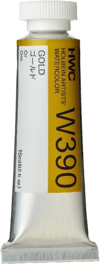 Holbein Artist's Watercolor 15ml Tube (Gold) W390