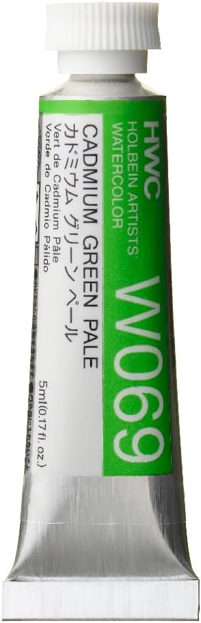 Holbein Artists Watercolor - Cadmium Green Pale 5ml