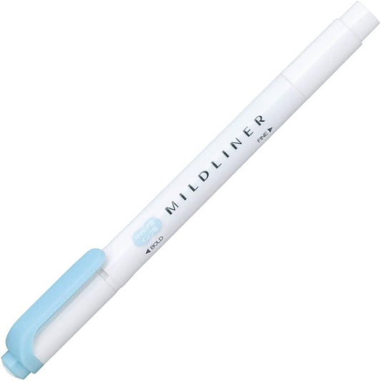 ZEBRA line marker mild liner P-WKT7-MBL mild Blue