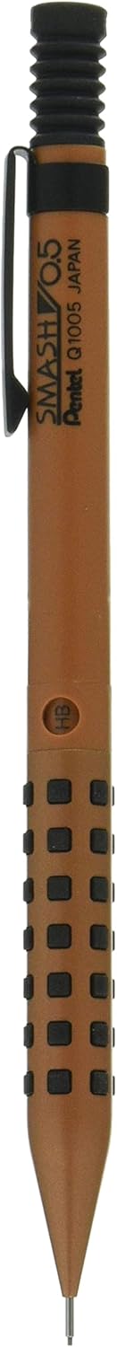 Kiji Corporation Q1005-BZKS Pentel Smash Mechanical Pencil, 0.02 inches (0.5 mm), Bronze, Limited Color