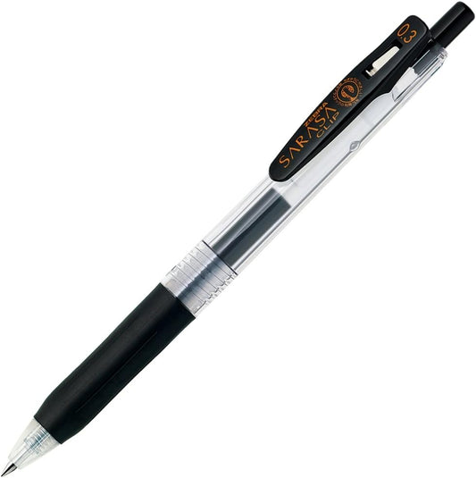 ZEBRA Sarasa Clip Pen 0.3 mm, Black (JJH15-BK)