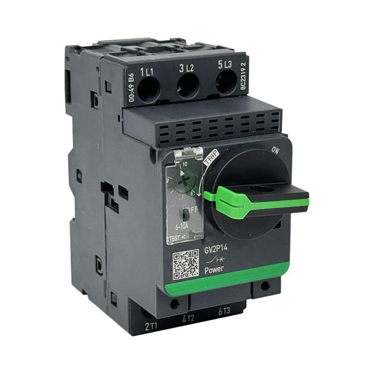 New GV2P14 Motor Circuit Breaker 6-10A Manual Motor Starter with Rotary knob