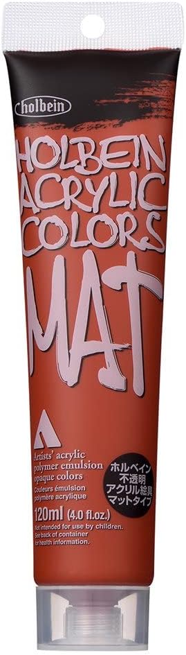 Holbein Acrylic Colors Mat Red Ochre (A)