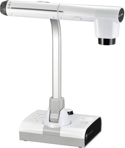 Elmo 1378 Model TT-12F Document Camera, 288x Digital Zoom at 4k Ultra HD Super Speed USB 3.0 for Up to 4K Resolution, HDMI, and RGB/VGA Output