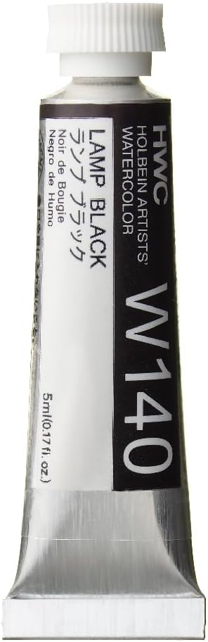 Holbein Artists Watercolor - Lamp Black 5ml