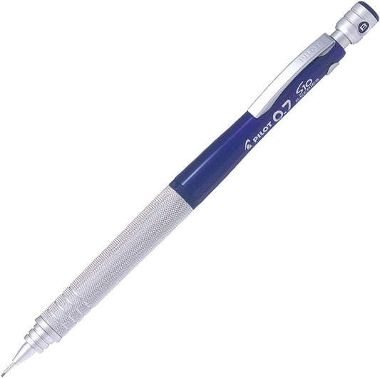 PILOT Mechanical Pencil S10, Transparent Blue Body, 0.7mm Lead (HPS-1SR-TL7)