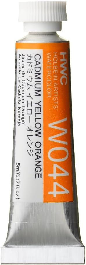 Holbein Artists Watercolor – Cadmium Yellow Orange 5ml