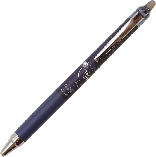 PILOT LFPK-30S4S-KOB Frixion Point Knock 04 Star Story, 0.02 inches (0.4 mm), Bear/Black Ballpoint Pen, Erasable Ballpoint Pen