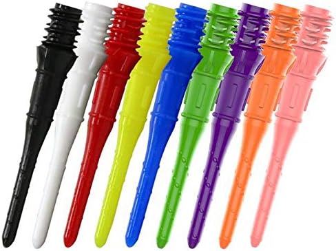 LSTYLE Dart Tips: Premium Lippoint - Soft Tip Points - 2BA Standard Thread - Black