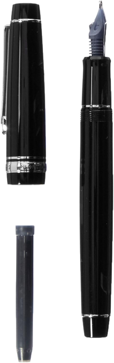 PILOT Fountain Pen Custom Heritage 912, Black Body, C-Nib