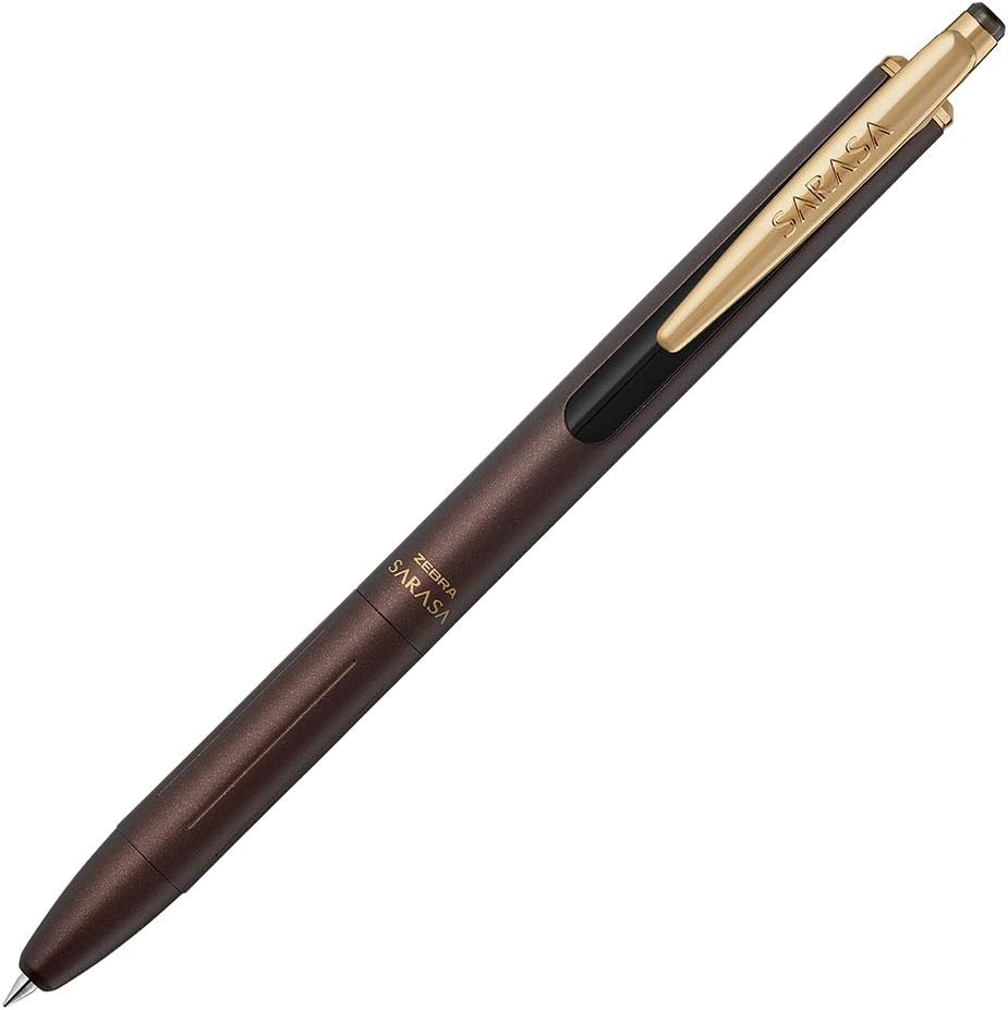 ZEBRA Gel Ballpoint Pen, Sarasa Grand 0.5mm Vintage Color, Brown Gray (P-JJ56-VEG)