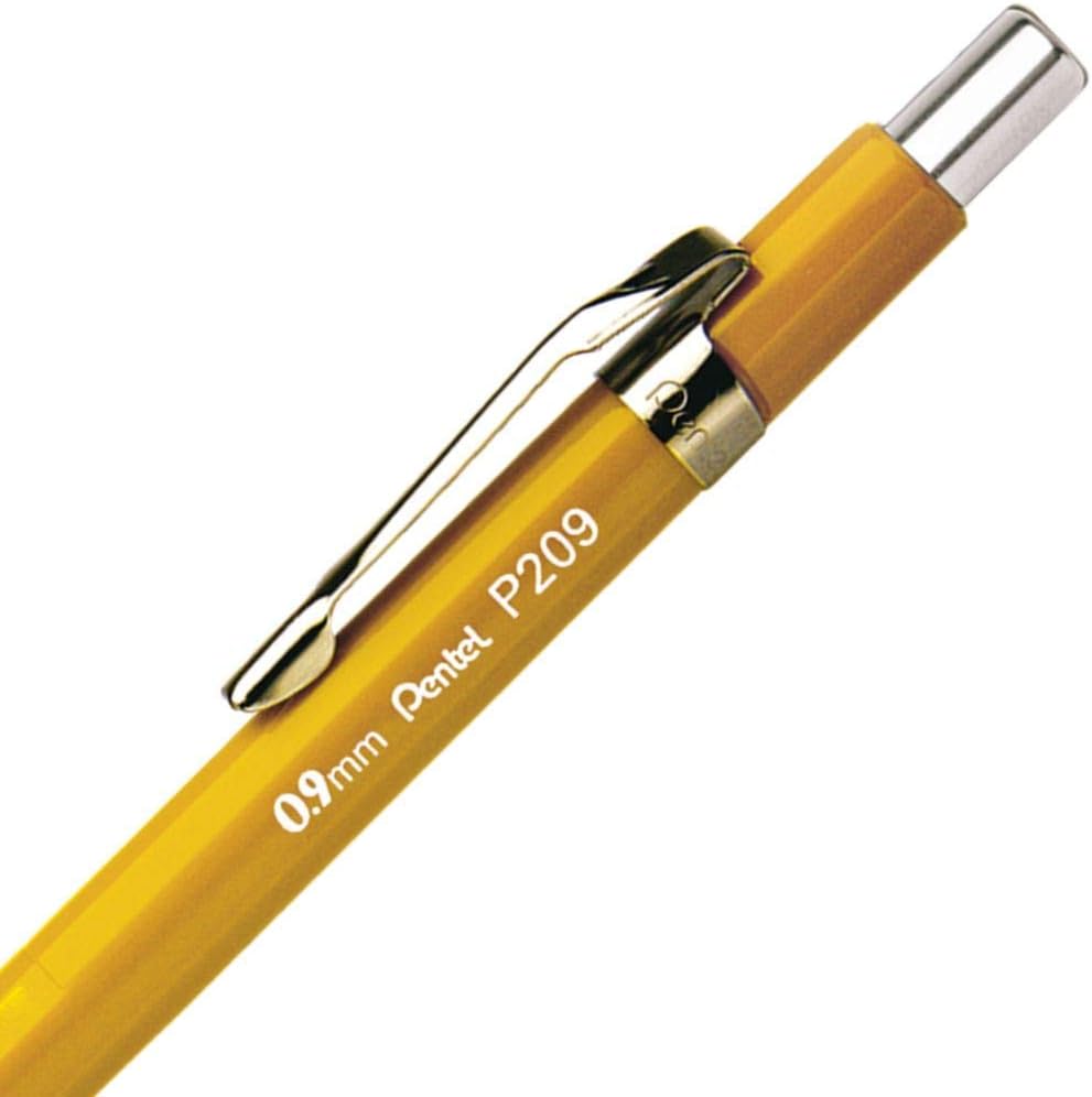 Pentel P209 Automatic Pencil 0.9mm Lead Yellow
