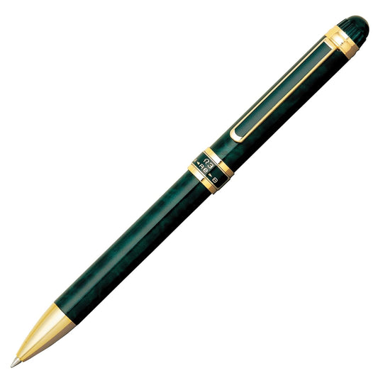 Platinum MWB-3000RN#41 Multi-Function Fountain Pen Double 3 Action Green Marble