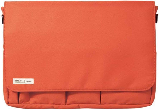 LIHIT LAB Carrying Pouch (Laptop Sleeve), 9.4 x 13.4 Inches, Orange (A7577-4)