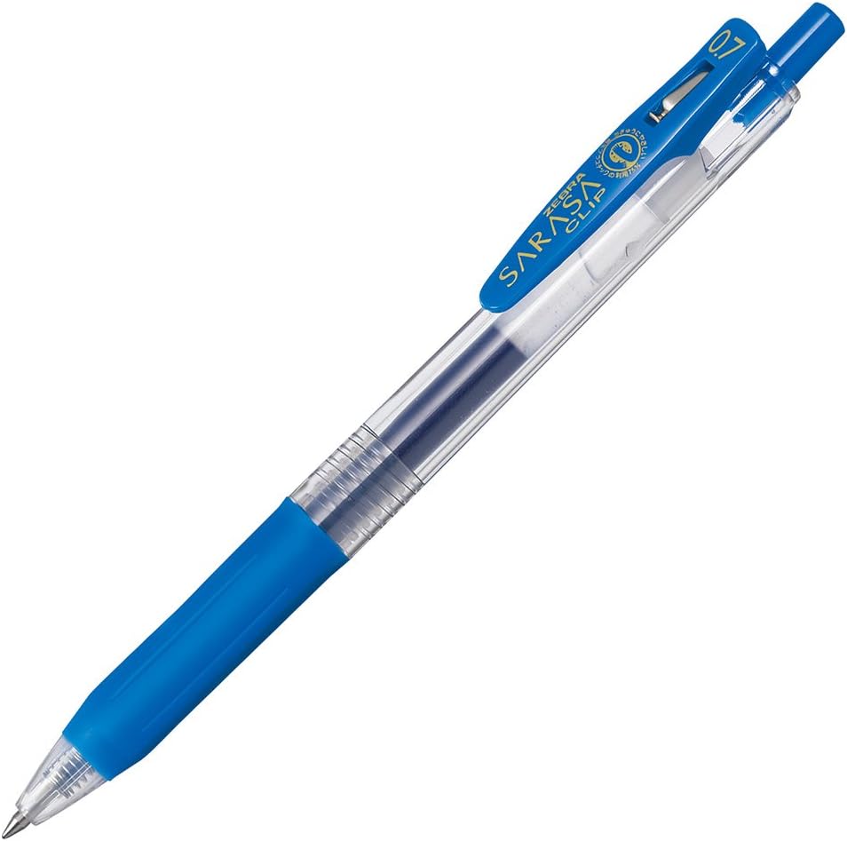 ZEBRA Sarasa Clip Gel Ink Ballpoint Pen, 0.7mm, 5 Color Set (JJB15-5CA)