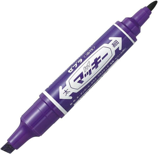 ZEBRA permanent marker high McKee B-MO-150-MC-PU purple 10 pieces