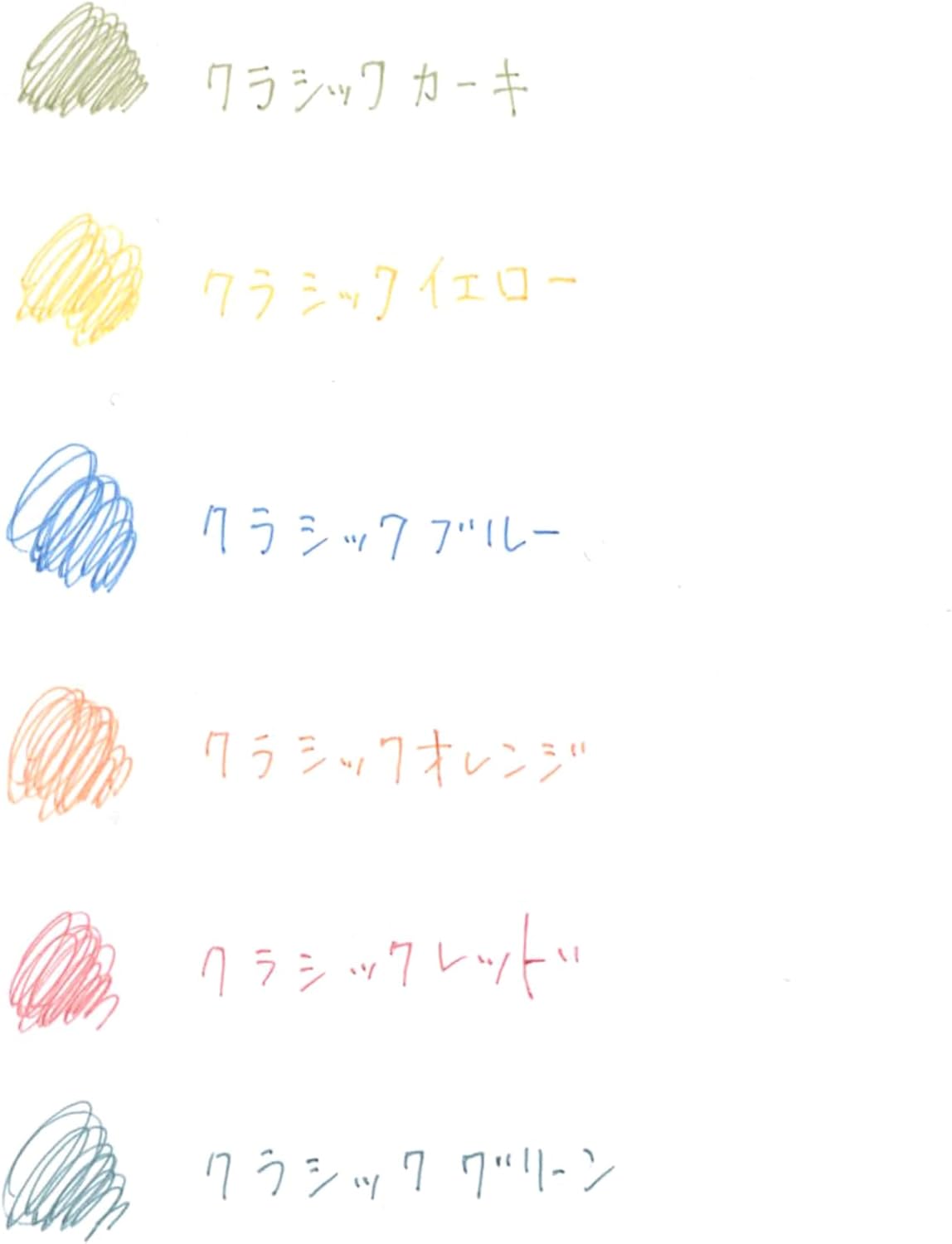 PILOT Gel Ink Ballpoint Pen, Juice, 0.5mm, Classic Color Set (6CCN, Natural Smoothie)