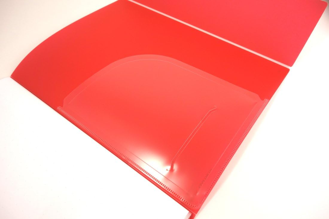 Kokuyo clear book Webre A4 20 sheets Scarlett La -T1-12