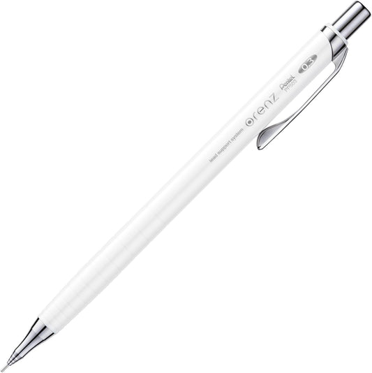 Pentel Mechanical Pencil Orenz 0.3mm, White Body (XPP503-W)