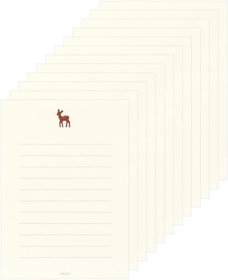 Midori 86365006 Letter Set with Stickers