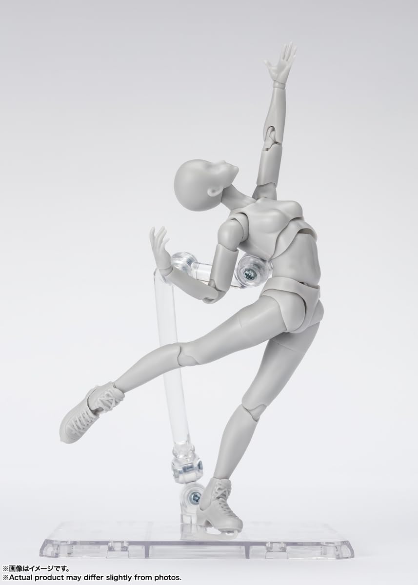 TAMASHII NATIONS - Body-Chan -Sports- Edition DX Set (Gray Color ver.), Bandai Spirits S.H.Figuarts Action Figure