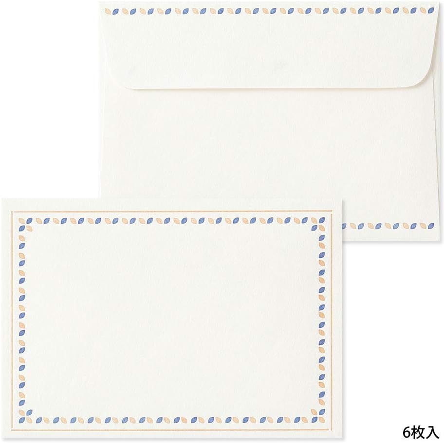 Midori 20562006 Envelope Type Frame Pattern Brown