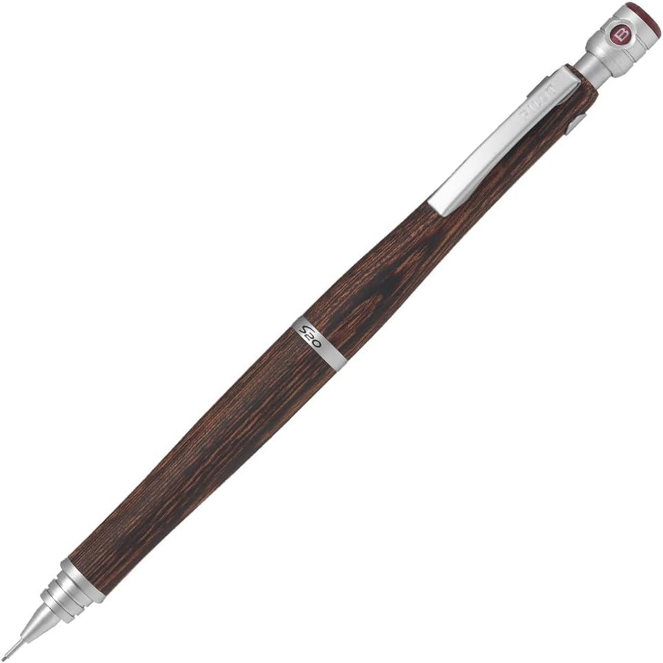 PILOT Mechanical Pencil, S20, 0.5mm, Mahogany (HPS-2SK-MA5)