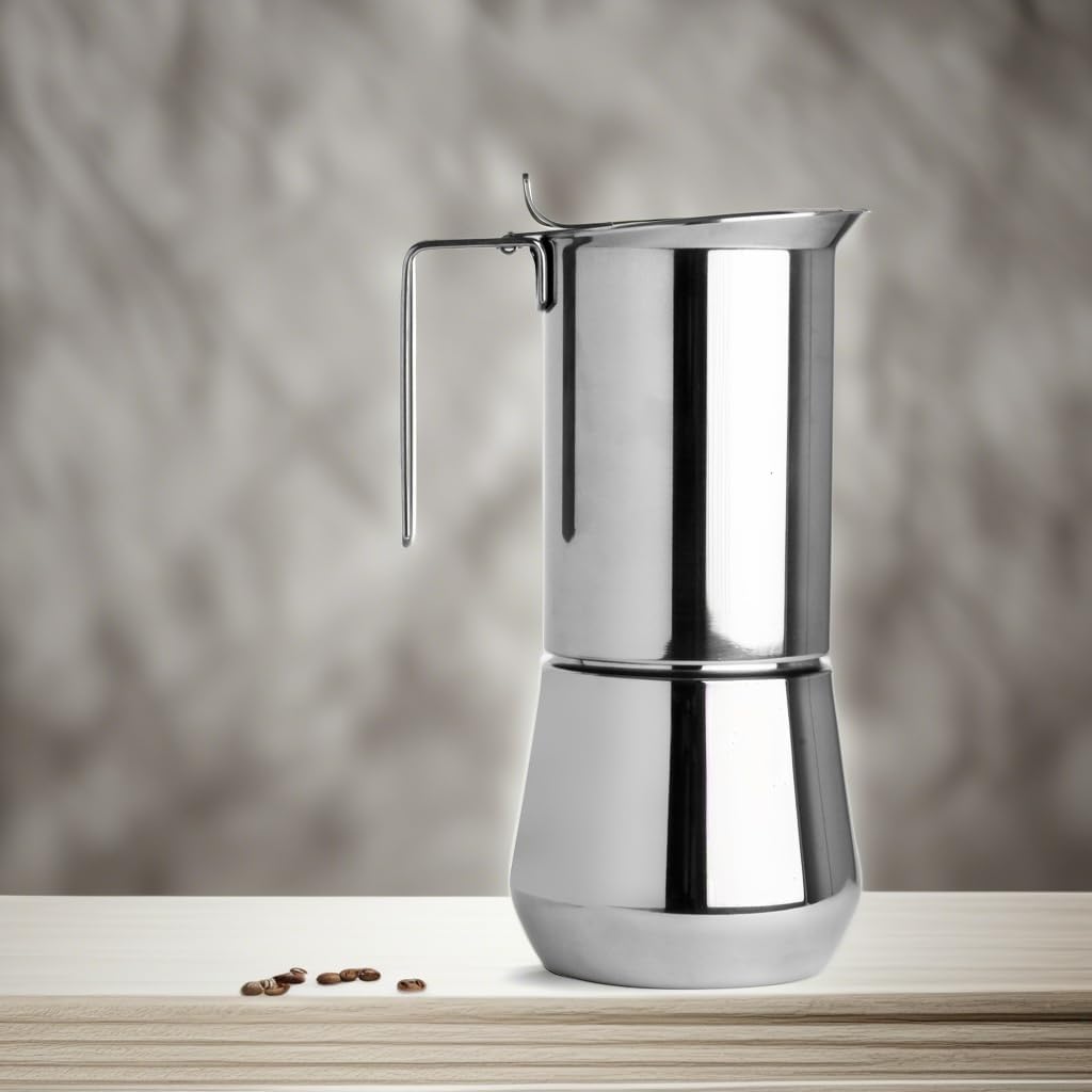 Ilsa Stainless Steel 3 ESPRESSO Cups Stovetop-??? 190mL - 6.5 oz.