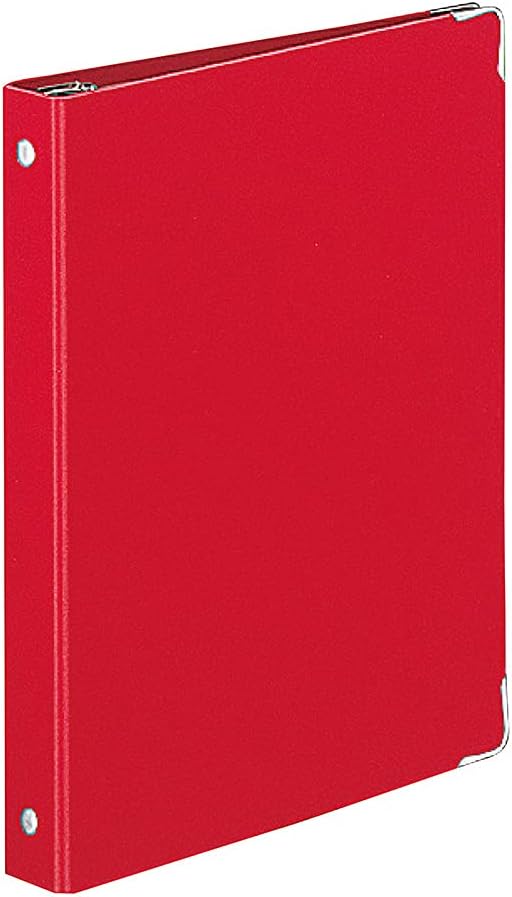 Kokuyo Color Palette Binder - A5 - 20 Rings - Red